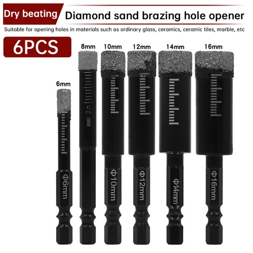 16mm diamond drill core - 6-16mm,